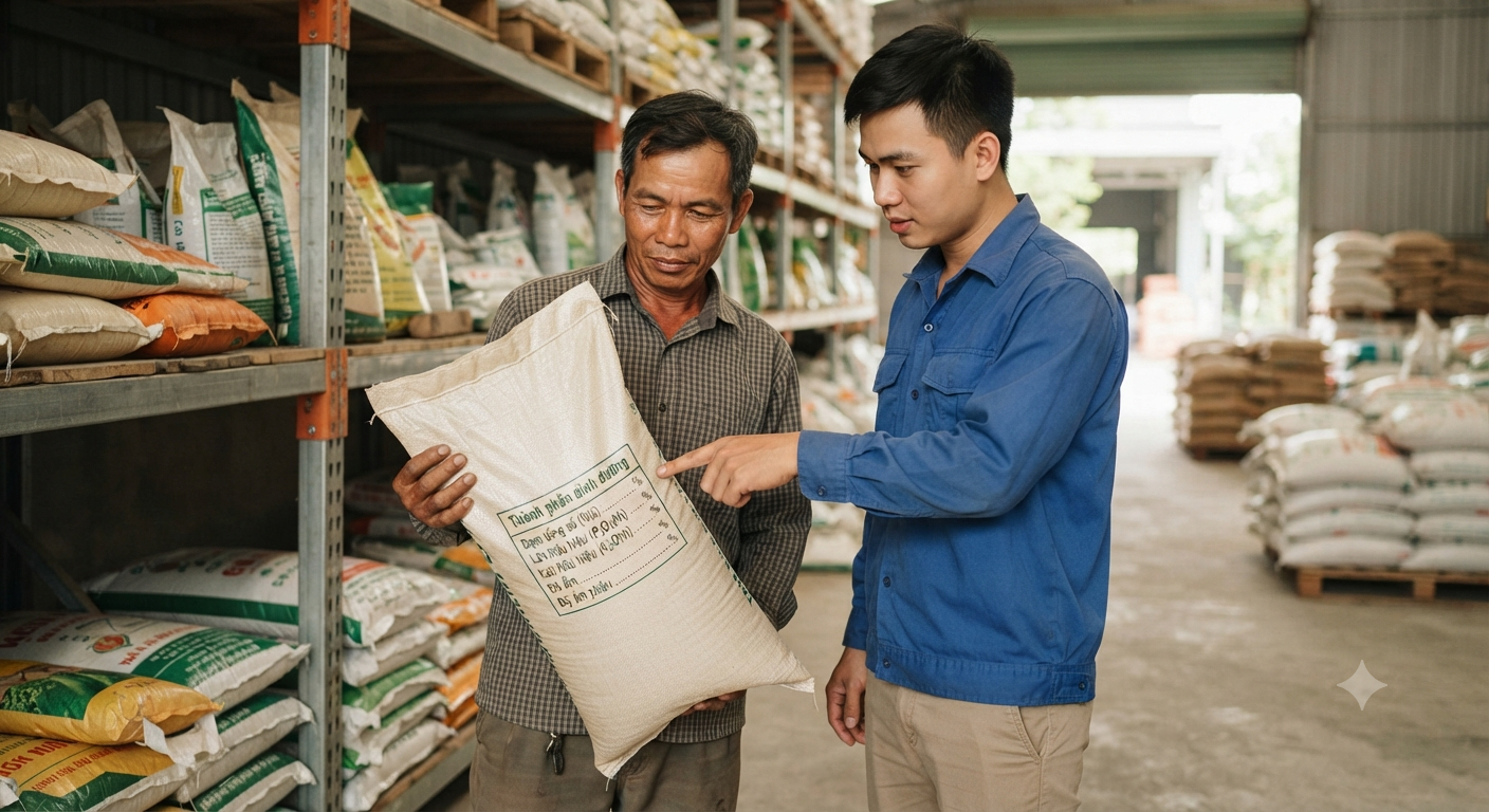 Hướng dẫn đọc hiểu thông tin thành phần dinh dưỡng trên bao bì phân bón